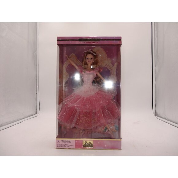 Barbie Collector Classic Ballet Series Flower Ballerina Doll Nutcracker Edition - Picture 3 of 13